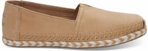 Toms Honey Leather Rope Alpargata