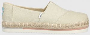 Espadrilky Toms Alpargata Platform Rope béžová farba,