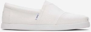 Espadrilky Toms Toms Alpargata Forward 10019876 WHITE pánske, biela farba