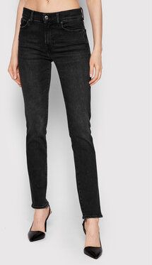 7 For All Mankind Džínsy Roxanne JSWXC320LB Čierna Slim Fit