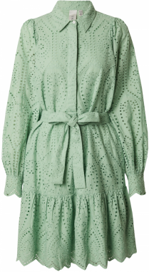 Y.A.S Košeľové šaty 'HOLI'  pastelovo zelená