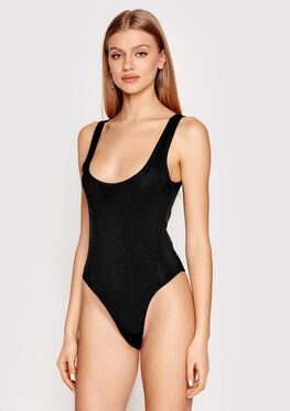 Birgitte Herskind Body Mini 4354837 Čierna Slim Fit