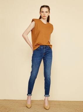 ZOOT modré skinny fit džínsy Pippa