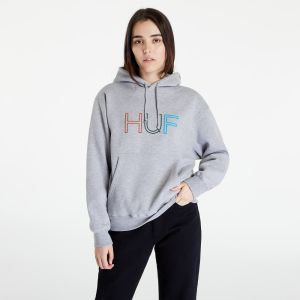 HUF Hd Logo P/O Hoodie Grey Heather