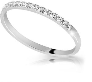 Cutie Diamonds Krásny trblietavý prsteň s diamantmi DZ6739-00-X-2 48 mm