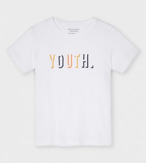 Chlapčenské tričko Mayoral Youth biele