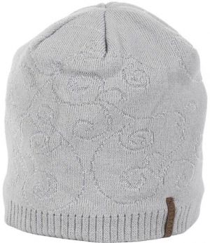 Finmark WINTER HUT Zimná pletená čiapka, sivá, veľkosť