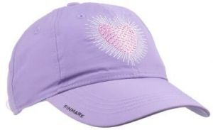 Finmark CAP Detská šiltovka, fialová, veľkosť