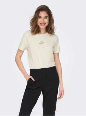 Cream T-shirt JDY Amy - Women