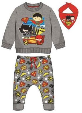 TRACKSUIT COTTON BRUSHED 3 PIECES JUSTICE LEAGUE