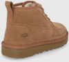 Semišové topánky UGG Neumel Moc pánske, hnedá farba galéria