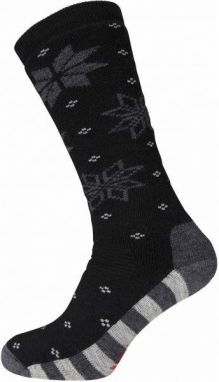 Ulvang MARISTUA Dámske vlnené ponožky, čierna, veľkosť