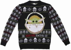 KNITTED JERSEY CHRISTMAS THE MANDALORIAN