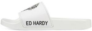 Žabky Ed Hardy  Sexy beast sliders white-black
