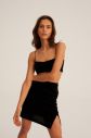 Sukňa Undress Code čierna farba, mini, rovná galéria