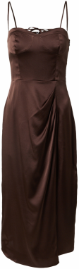LeGer Premium Šaty 'Camilla'  tmavohnedá