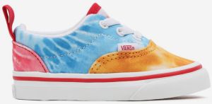 Oranžovo-modré detské batikované tenisky VANS Tie Dye