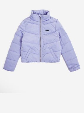 Light purple girls' winter quilted jacket VANS - Girls