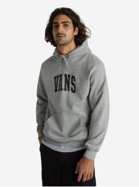 Grey men's hooded sweatshirt VANS Arched - Men