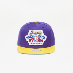 Mitchell & Ness NBA Lakers B2B Snapback Hwc Los Angeles Lakers Purple/ Yellow