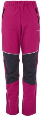 Lewro BENET Dievčenské softshellové nohavice, ružová, veľkosť