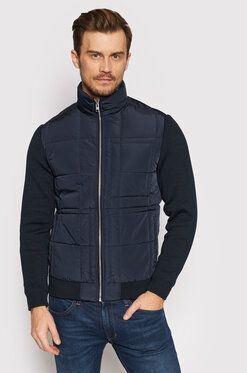 Jack&Jones PREMIUM Vatovaná bunda Blarocco 12191283 Tmavomodrá Regular Fit