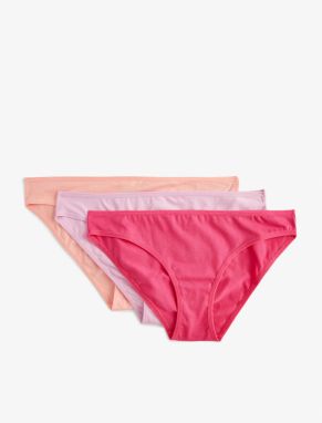 Koton Brief Panties 3 Pack Basic Cotton