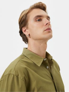 Koton Classic Shirt Long Sleeve Buttoned Cotton