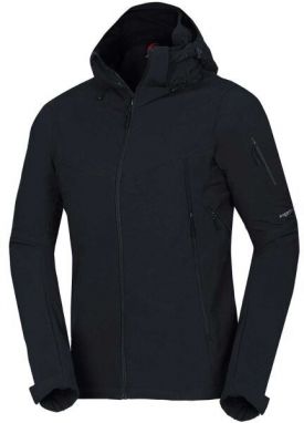 Northfinder TOM Pánska softshellová bunda, čierna, veľkosť
