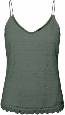 VERO MODA Top 'Honey'  tmavozelená