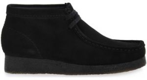 Čižmy Clarks  WALLABEEBOOT W BLK