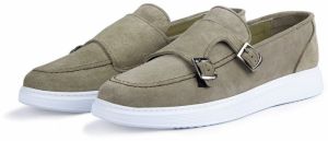 Ducavelli Airy Men's Casual Shoes From Genuine Leather and Suede, Suede Loafers, Summer Shoes Sand Beige.