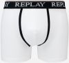 Boxerky pre mužov Replay - biela, sivá galéria