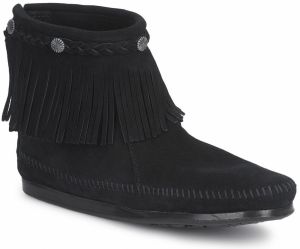 Polokozačky Minnetonka  HI TOP BACK ZIP BOOT