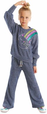 mshb&g Bright Cat Girl's Knitwear Tracksuit Set