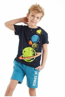 mshb&g Planets Boys T-shirt Shorts Set