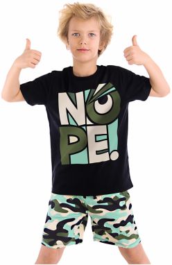 mshb&g Nope Boys T-shirt Shorts Set