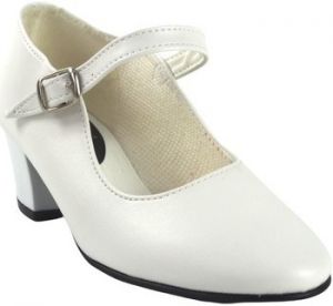 Univerzálna športová obuv Bienve  flamenco dievčenský remienok na topánky-biely