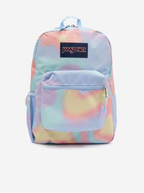 Oranžovo-modrý dámsky batoh Jansport Cross Town