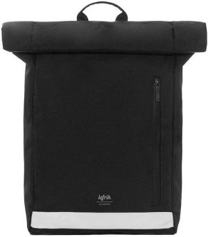 Lefrik Roll Reflective Rucksack Black