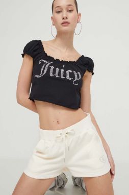 Top Juicy Couture dámsky, čierna farba