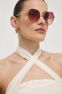 Slnečné okuliare Vivienne Westwood dámske, béžová farba, VW702345757