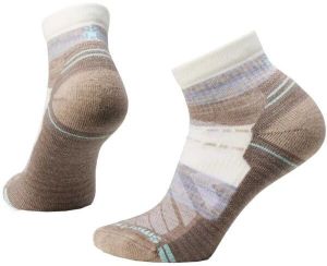 Smartwool W HIKE LIGHT CUSHION MARGARITA ANKLE Dámske outdoorové ponožky, béžová, veľkosť