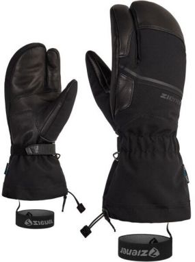 Ziener GARNOSO Pánske lyžiarske rukavice, čierna, veľkosť