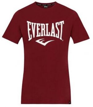 Everlast RUSSEL Pánske tričko, vínová, veľkosť