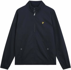 Lyle & Scott Men Plus Tepláková bunda  tmavomodrá / šafránová