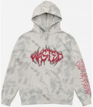 Mikiny Wasted  Hoodie bleach field