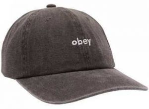 Šiltovky Obey  Pigment lowercase 6 panel stra