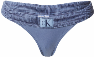 Calvin Klein Swimwear Bikinové nohavičky  modrá denim / tmavomodrá