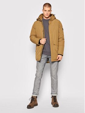 Jack&Jones PREMIUM Parka Blaharold 12192814 Hnedá Regular Fit